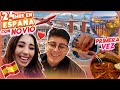 24hrs CON MI NOVIO EN ESPAÑA 🇪🇸 PROBAMOS COMIDA CALLEJERA ESPAÑOLA 😱 Vlogmas 12 -Queen Buenrostro