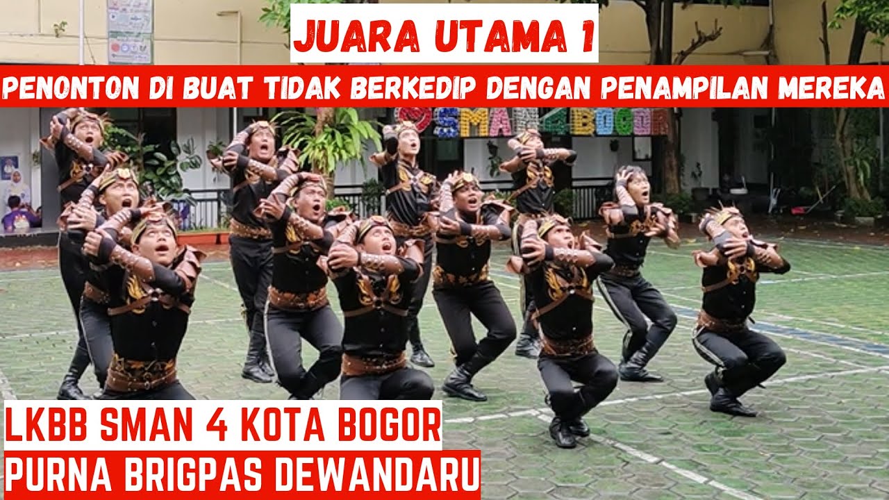 TERLALU KEREN...!!! 🤩🤩 JUARA UTAMA 1 - PURNA BRIGPAS DEWANDARU DI LKBB SMAN 4 KOTA BOGOR