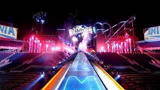 The New Day gives a sneak peek at the WrestleMania 33 set