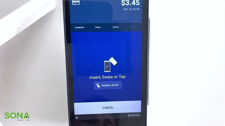 Processing A Payment On The Newland N950