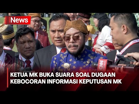 Ketua MK Buka Suara Soal Dugaan Kebocoran Informasi Keputusan MK Tentang Sistem Pemilu Tertutup