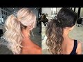 HOW TO MAKE VOLUMINOUS PONYTAIL - Voluminous Hairstyles Tutorial