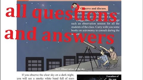class 6 science chapter 16 the universe question answers\the universe question answers\6th standard
