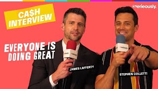 Celebrity 💰James Lafferty et Stephen Colletti ont tenté l'interview CA$H Net Worth