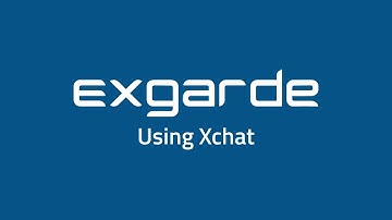 EXgarde Help: Using Xchat