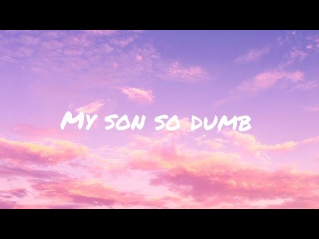 Korean comic - my son so dumb (lyrics video) class=