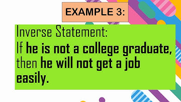 Inverse and Contrapositive Statements || Reasoning || Mathematics 8 || Teacher Kim