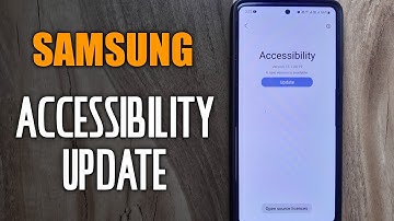 Samsung Accessibility Update |  Android 12 update One UI 4.1 | #mbtalksddn A51 A71 A52 A72 M31 M51
