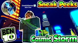 NEW OMNITRIX AND ALIENS │Ben 10 Cosmic Storm │Sneak Peeks [Coming in August]