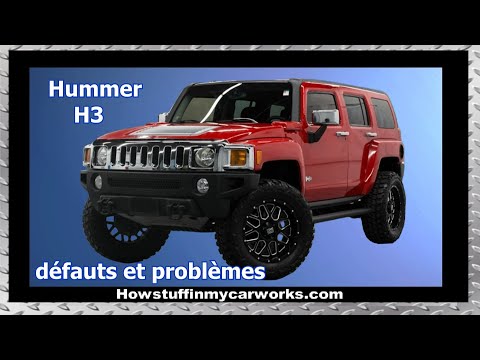 Hummer H3 2013 à 2017 défauts courants, problèmes, rappels et plaintes