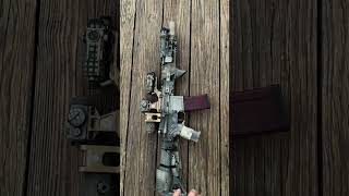 My DIY Mesh Camo Paint Job: Rattle Can to over Elite Sand Cerakote #shorts #vlog #like #diy 