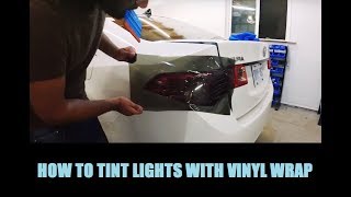 How To: Tint Tail Lights using Vinyl Wrap Film by Sulihack 103,266 views 6 years ago 3 minutes, 24 seconds