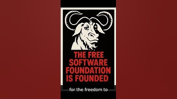 Founding of the Free Software Foundation