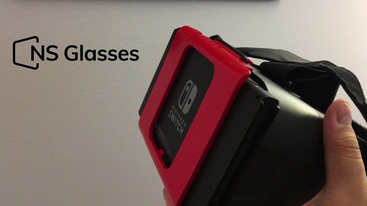 Testing the new exklim NS Glasses Dev Edition for Nintendo Switch