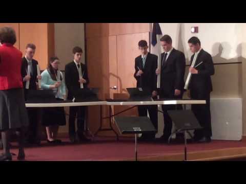 “I Love You, Lord” played by Utica Christian School Senior High Handbell Choir {WACS Academic Meet}