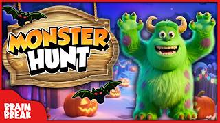 We're going on a Monster Hunt | Dance song | Brain Break for Kids | Song for Kids