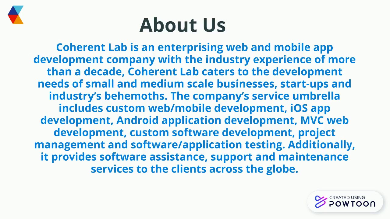 Mobile App Development Company in USA - Coherent Lab