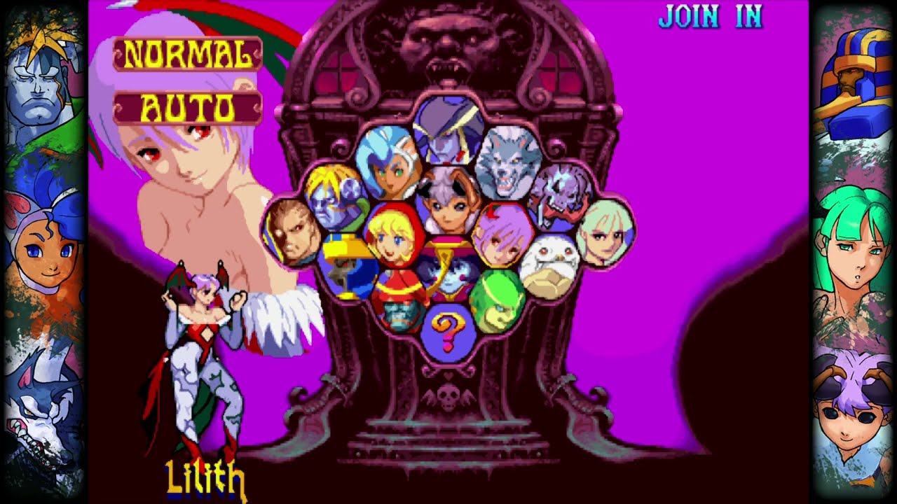Vampire Savior Arcade Lilith gameplay