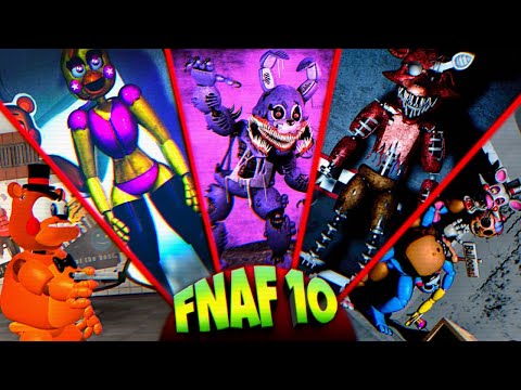 Видео: FNAF 10 ИГР ➤ УПОРОТЫЙ ТОЙ ФРЕДДИ | ТВИСТЕД БОННИ | АНИМАТРОНИК ГИБРИД | БРАЗИЛЬСКИЙ FNAF AR на ПК