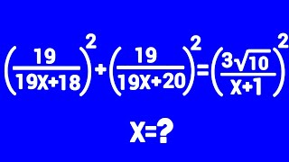 France // Can you solve this // Hardest Olympiad Math Problem 
