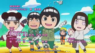 Naruto Sd Rock Lee - Ending 1