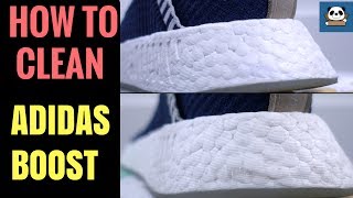 how to clean white adidas boost