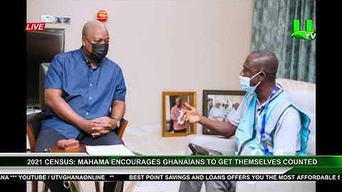 2021 Census: Mahama Encourages Ghanaians To Get Themselves Counted