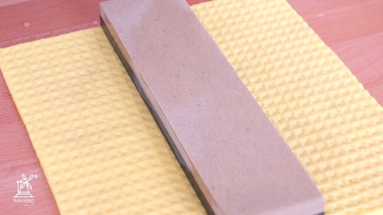 Windmühlenmesser - Schärfen mit dem Belgischen Brocken