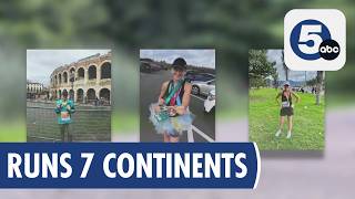 Avon Woman Achieves Running Goal on All Seven Continents