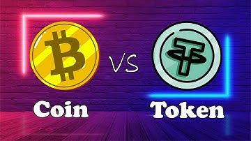 Crypto Coin vs Token, Explained with animation