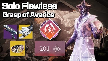Solo Flawless Grasp of Avarice on Prismatic Warlock (200 Super!!) - [Destiny 2 The Edge of Fate]