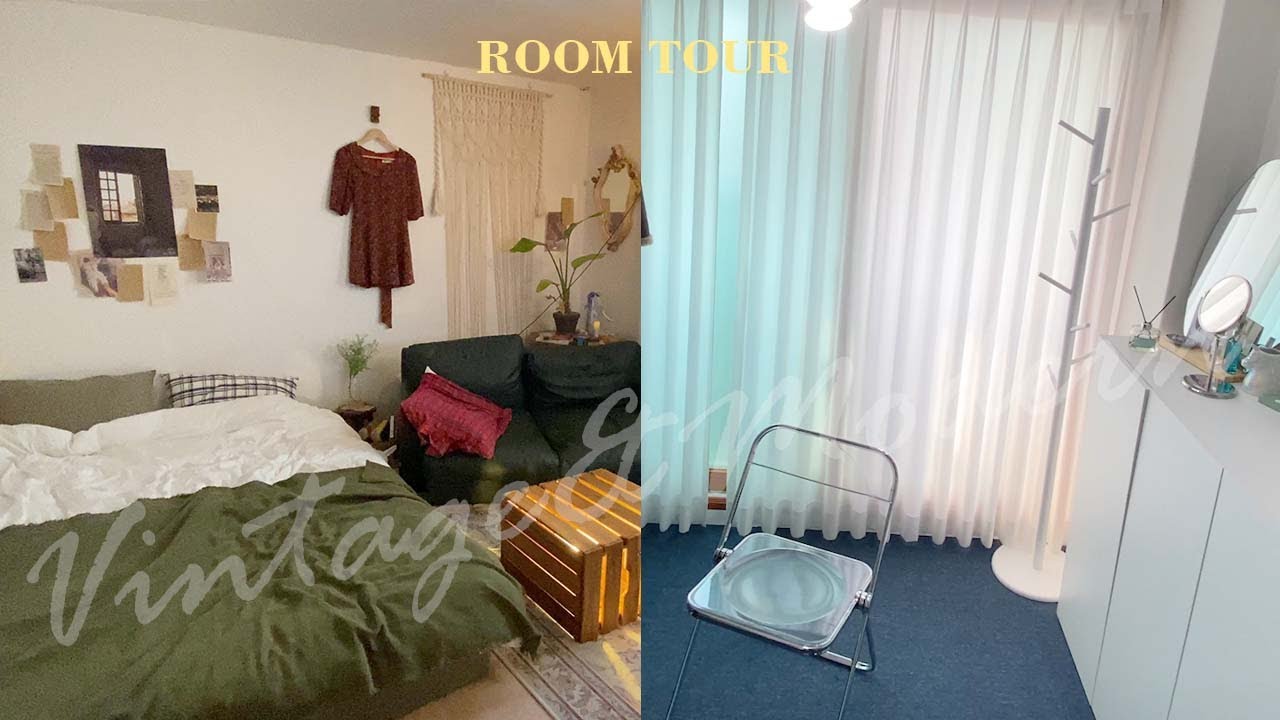 룸투어 | 12평 투룸 | 빈티지&모던 스타일 | 🍯꿀템추천!
