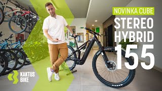 Nový elektrobicykel Cube STEREO HYBRID 155!