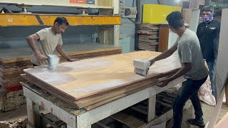 Ply pressing laminate, how to pressing ply,