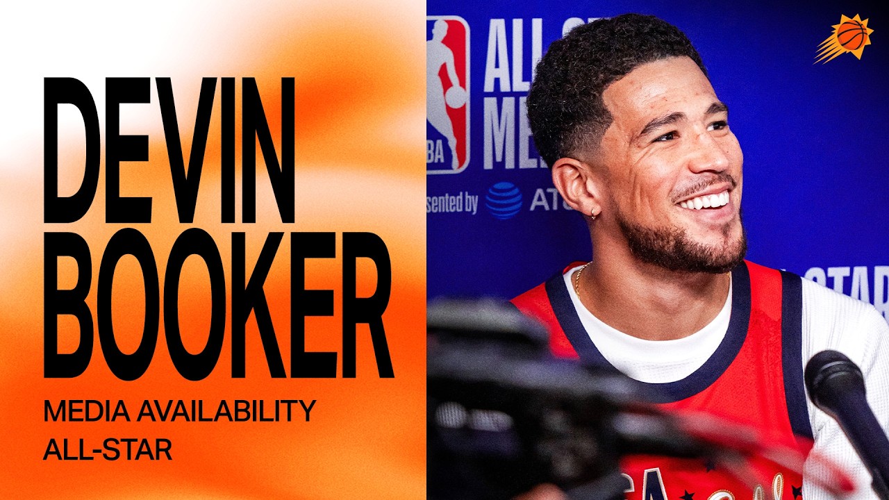 Devin Booker All-Star Media Availability | Phoenix Suns