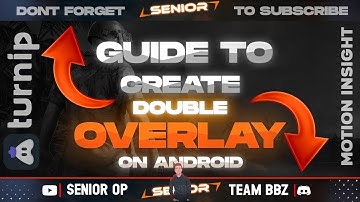 How To Make Double Stream Overlay For Turnip Live On Android || Motion Insight