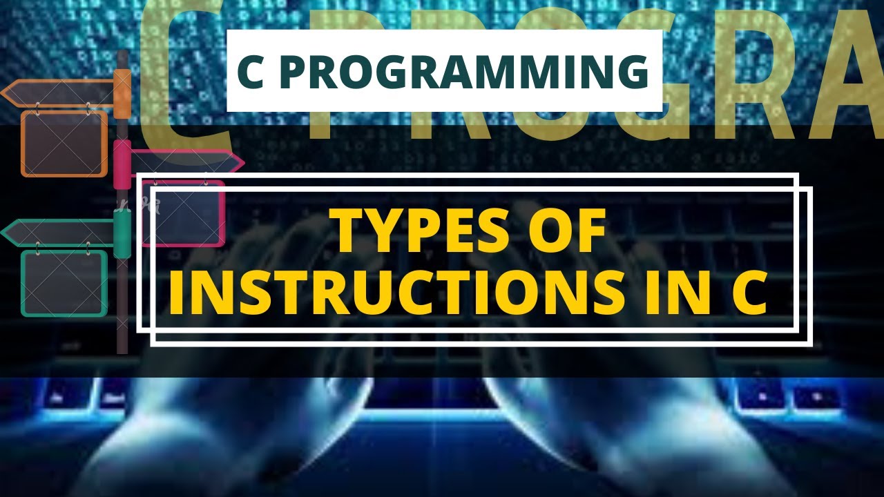 Types of Instructions in C | C Programming - YouTube