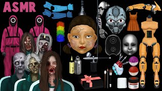[ASMR|스톱모션] Squid Game Robot Doll Repair👧 | Zombie vs  Robot Doll | Robot repair | Stop motion screenshot 1