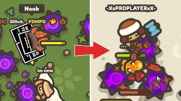 Pretending To Be NOOB In Taming.io (Triple Spikes)