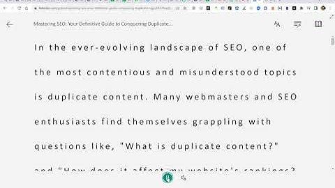 Mastering SEO: Your Definitive Guide to Conquering Duplicate Content   2023