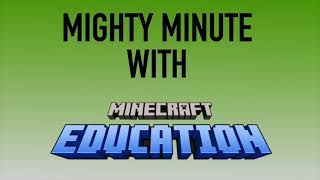 Mighty Minute with Minecraft: Add Custom Images to Minecraft: Education Part 1 screenshot 5