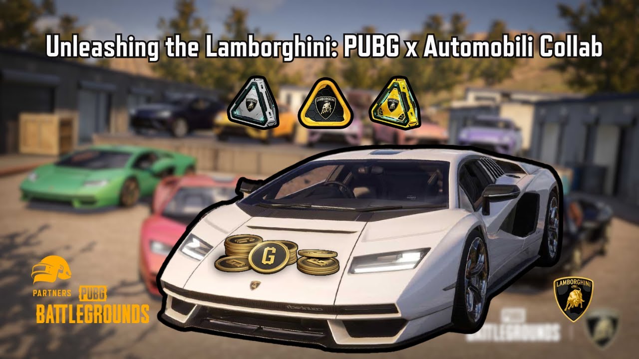 Unleashing the Lamborghini: PUBG x Automobili Collab Unboxing