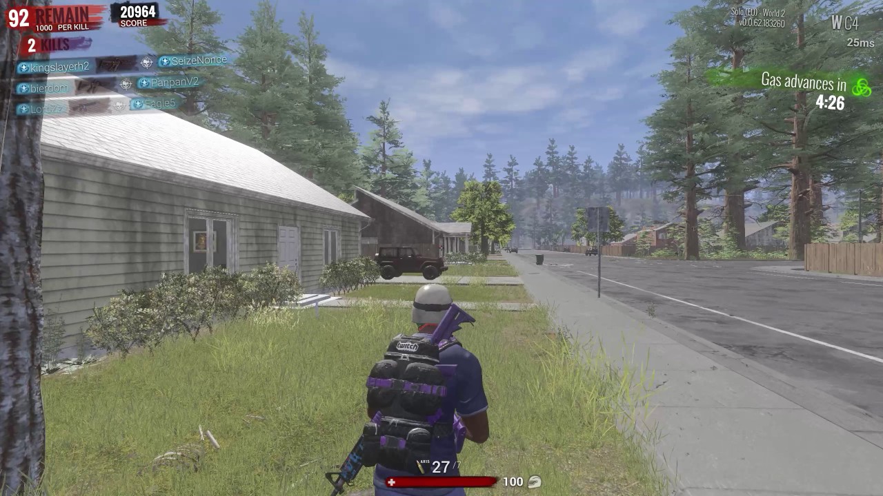 H1Z1 King of the Kill | Wallhack bug