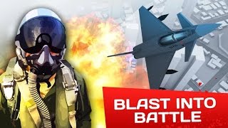 Air Strike Bomber - simulator / Android Gameplay HD screenshot 4
