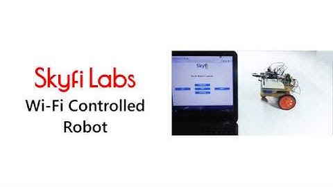 WiFi Controlled Robotics Project  - Online course with kit, tutorials & certification