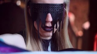 Lady Gaga Black Dripping Fame Glasses – Sire Sasa tutorial 72