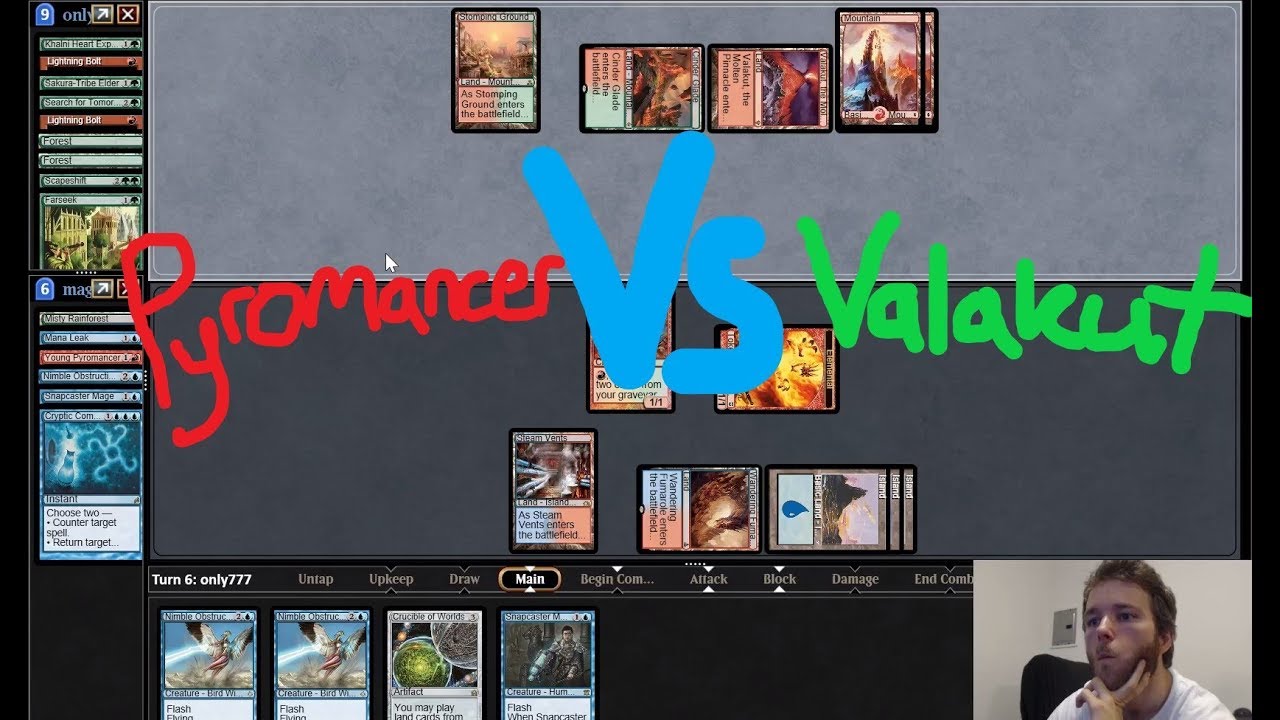 MTG - Modern - Pyromancer UR - YouTube