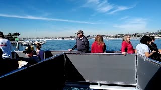 Boat cruise along  Balboa Island and the Southern California Coastline