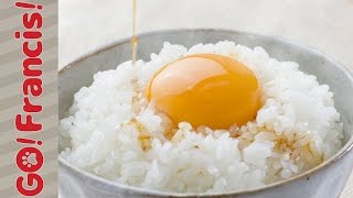 A story about japanese eggs the first episode ~is it okay to eat raw
eggs?~ francis, emcee of cooking with dog leaves kitchen start an
adventure t...