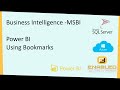 Using Bookmarks in PowerBI